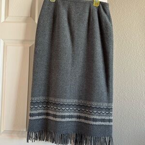 Talbots wool skirt